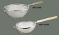 Reinforced Double Mesh Strainer 10-1/2" w Round Handle 