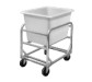 Aluminum Bulk Mover with 6 Bushel White Tub